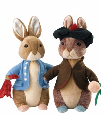 Limited Peter Rabbit en Benjamin Bunny set