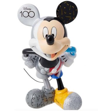 Disney 100 Years of Wonder Enesco 0423ST01 Mickey Mouse beeldje in kleurrijke pop-art stijl van Romero Britto