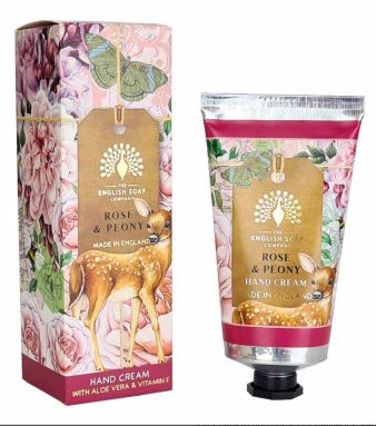 Rose & Peony verzorgende handcrème.