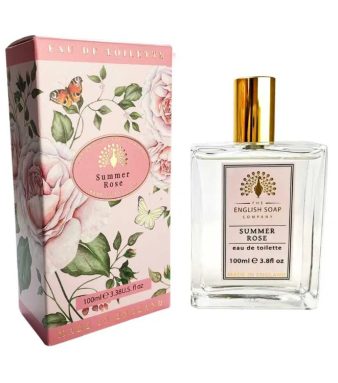 Eau de Toultte van de heerlijke Summer Rose. Fles van 100ml.