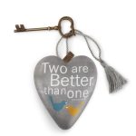 Mrs and Mr Heart Art Two are Better than One met sleutel