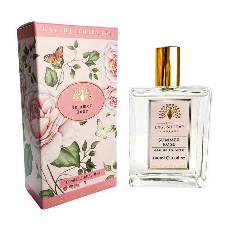 Eau de Toultte van de heerlijke Summer Rose. Fles van 100ml.